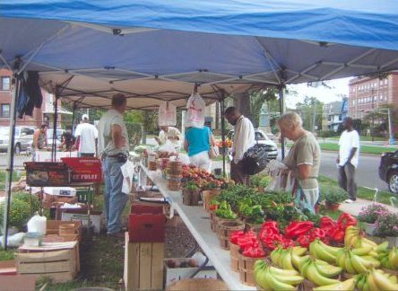 farm market shoppers 1