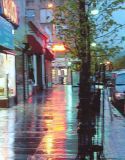 dreary evening