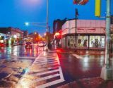 rainy night in plainfield