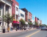 sunny day on front street