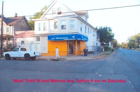West Third Street & Monroe Avenue Before 8 am On Saturday